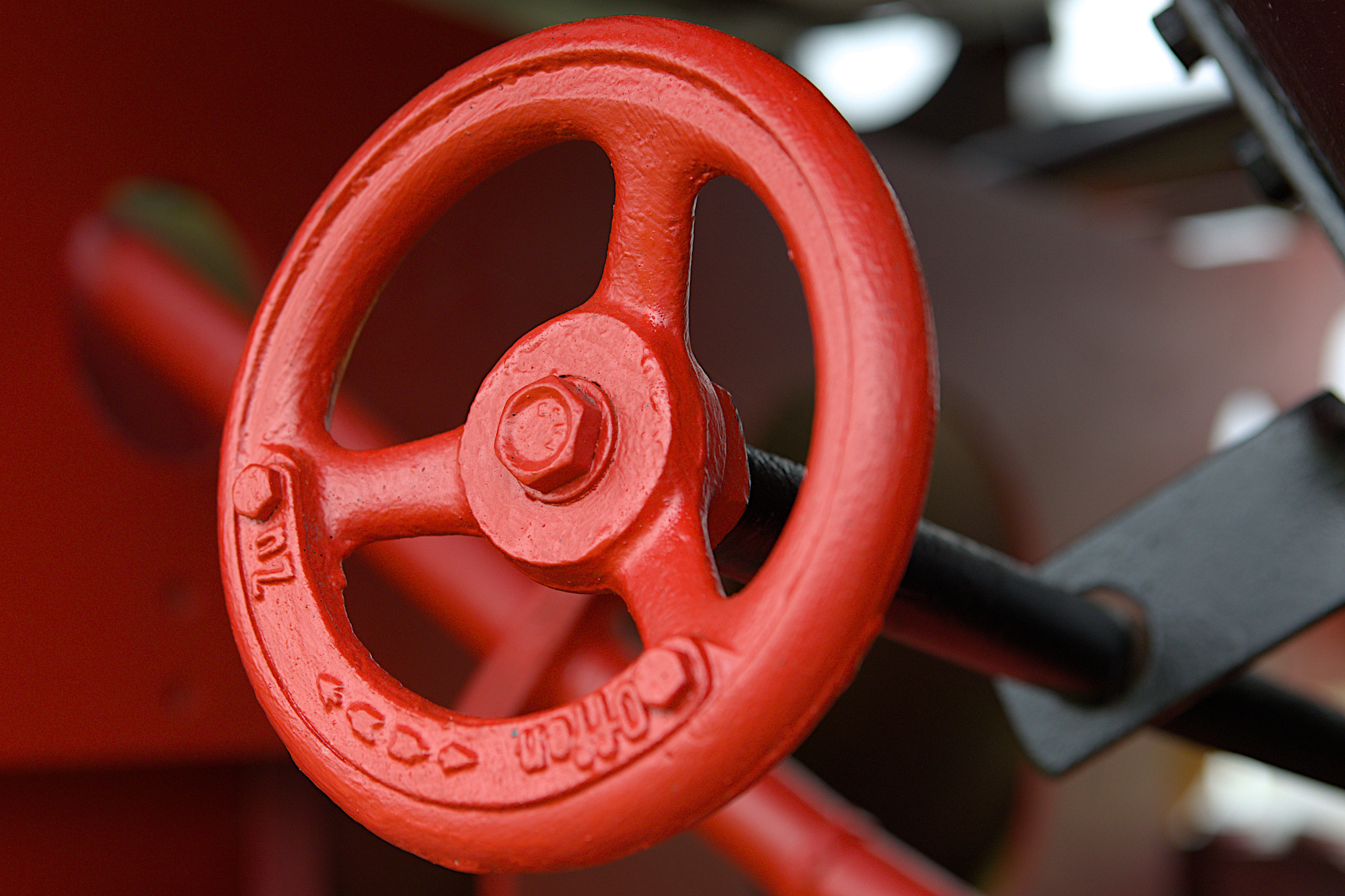 Dampflokomotive 528116 - Detailaufnahme